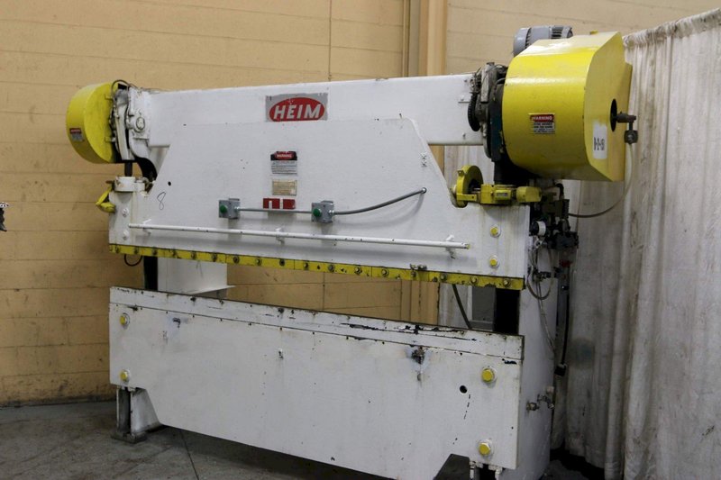 45 TON X 8' HEIM PRESS BRAKE: STOCK #68981
