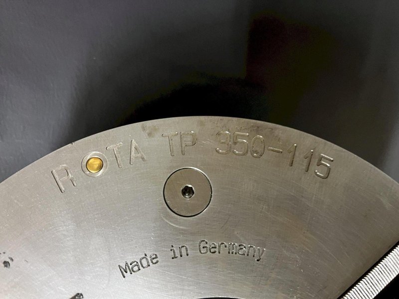 Schunk TP 350-115 Rota 14" Pneumatic CNC Air Chuck 3-jaw A2-11 Adapter