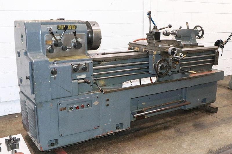 17&quot;/25-1/2&quot; x 59&quot; WEBB Gap Bed Engine Lathe, Model 1759G