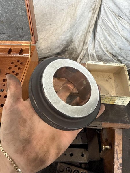MOORE NO. G18 JIG GRINDER W/ CABINET OF TO0LING. STOCK # 0774725