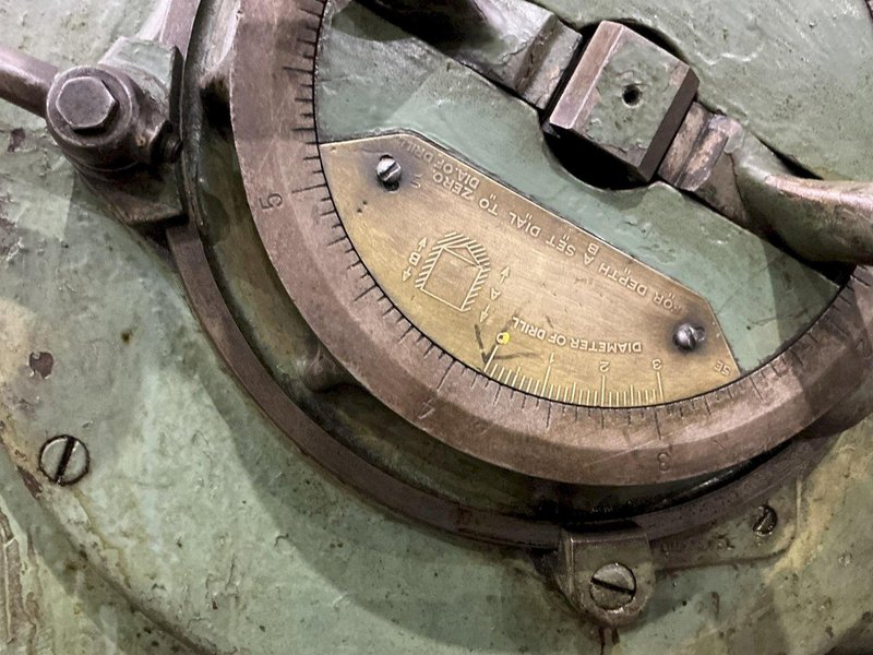 8' X 19" CINCINNATI BICKFORD RADIAL DRILL: STOCK #18554