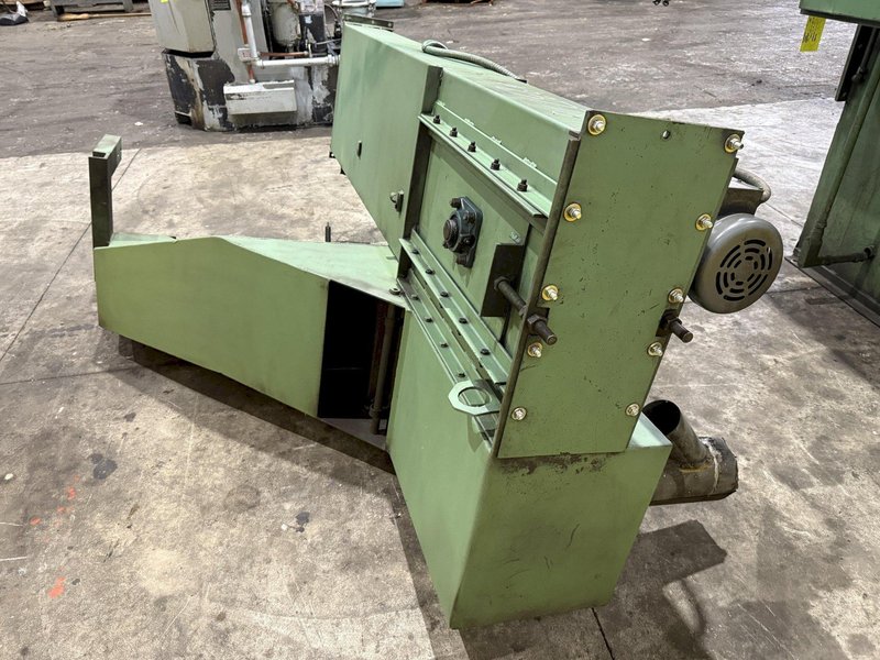 4 STATION X 20 HP -72&quot; X 40&quot; BRONCO SHOT BLAST ROTARY TABLE PART BLASTIN MACHINE: STOCK #23778