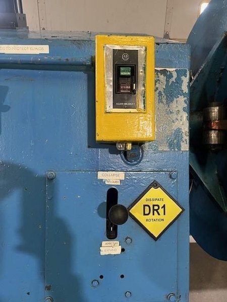 6,000# x 34&quot; AMERICAN STEEL LINE NONMOTORIZED UNCOILER STOCK # 3788