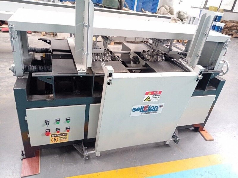 SellEton SL-Pallet-M1 Automatic Pallet Making Machine, 2023 – Includes Stacker and Conveyor