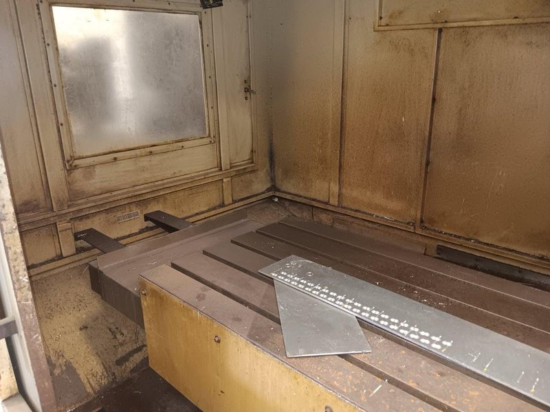 Sharp SV-6030, VMC, 2008 – w/ 4th Axis Rotary, CTS, 10,000 RPM Spindle, Box Way Machine, Under Power Inspection Ready