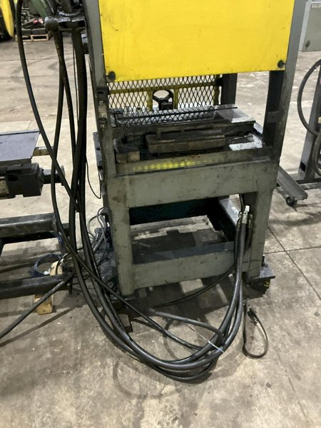 20 TON IOWA PRECISION MODEL #HP20T HUYDRAULIC CUTOFF PRESS with DIE ACCELERATOR AND BECK CONTROLS: YOBRO #25049