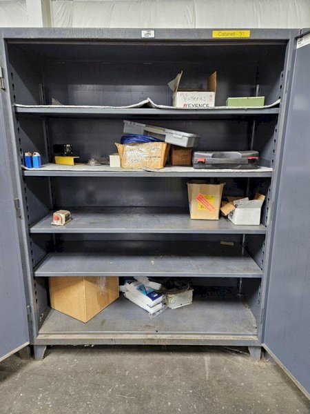 60" WIDE X 24" X 78" STRONGHOLD 2 DOOR HEAVY DUTY STORAGE CABINET: YOBRO #25389