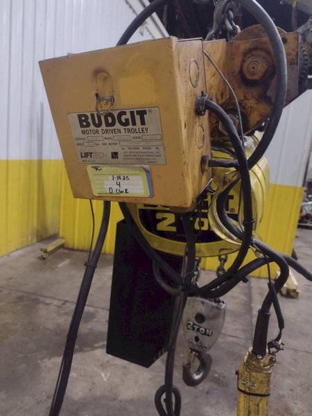 2 TON BUDGIT ELECTRIC CRANE HOIST: YOBRO #24609