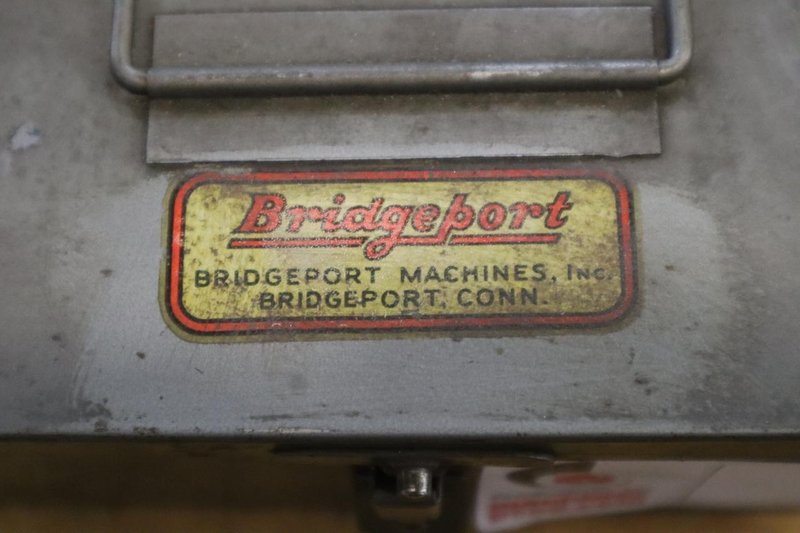Bridgeport Offset Boring Head in Metal Case- Auction Item