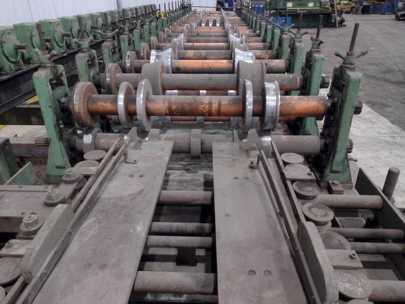 20 STAND X 3&quot; X 48&quot; ASC RAFTED ROLLFORMER, TOOLED FOR 36&quot; STANDING SEAM ROOF PANEL: STOCK #14214