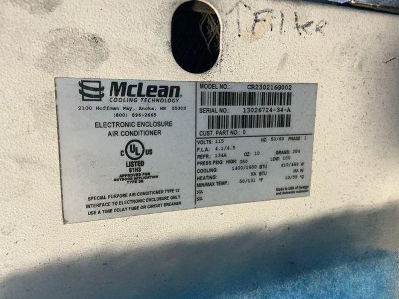 Mclean Control Cabinet W/air Conditioner - Cr23216g002