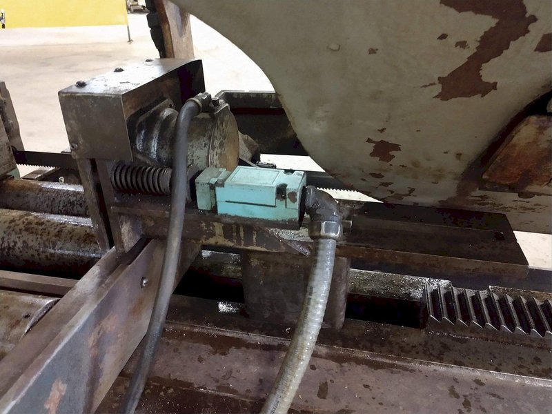 12" X 14" WELLSAW MODEL #1270 HORIZONTAL AUTOMATIC FEED DUAL POST BAND SAW: STOCK 12712