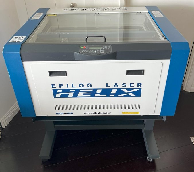 50W Epilog C-EL-HELIX50 High Performance Laser Engraver, 2012