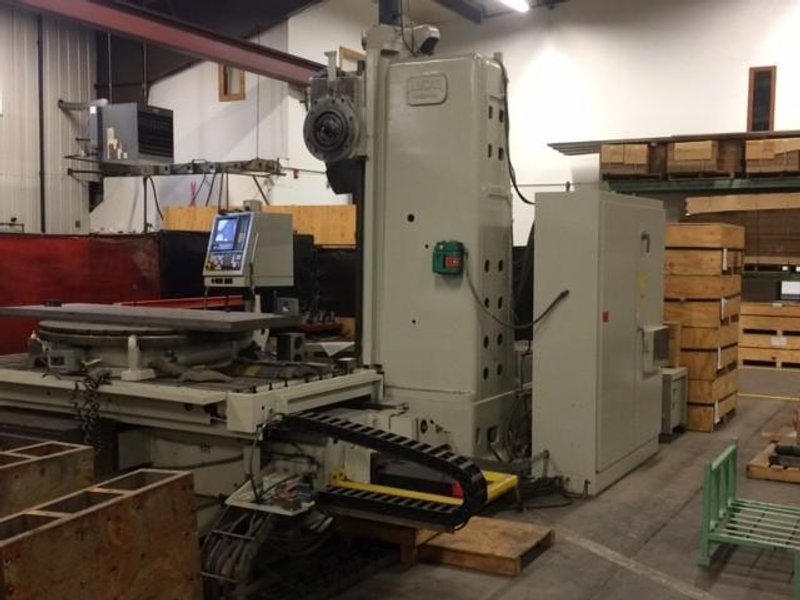 Lucas Model 542B-84 Horizontal Boring Mill, Recontrolled 1991