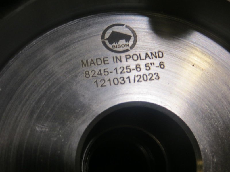 Bison 8245-125-6 5&quot; - 6 Set Tru Collet Chuck, 5 C Collet Chuck - Auction Item