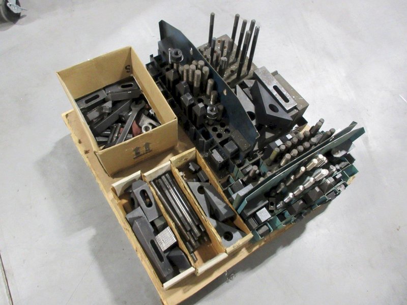 Clamp Down Hardware, 1/2" &amp; 5/8" Assorted Sets, T-Nuts, Studs, Strap Clamps, Riser Blocks- Auction Item