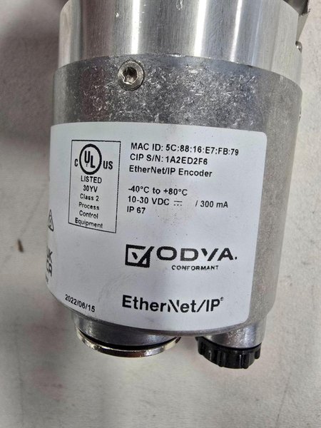 ALLEN BRADLEY 843E-MIP10BA6 ETHERNET/IP ENCODER USED