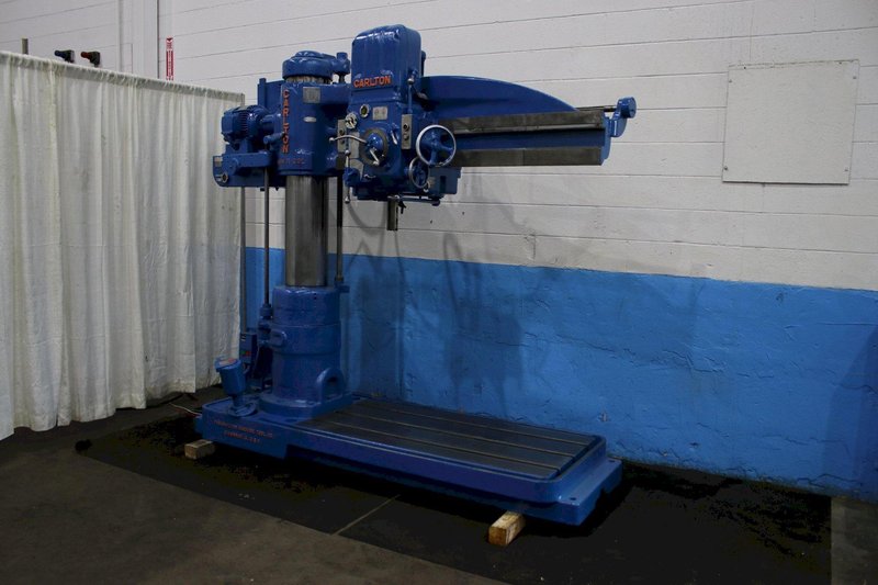 5&#039; X 11&quot; CARLTON RADIAL ARM DRILL: STOCK #76152
