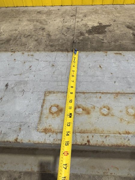 35 TON X 52’ LONG ARCHER STEEL SPREADER BAR / LIFTING BEAM: STOCK #22980