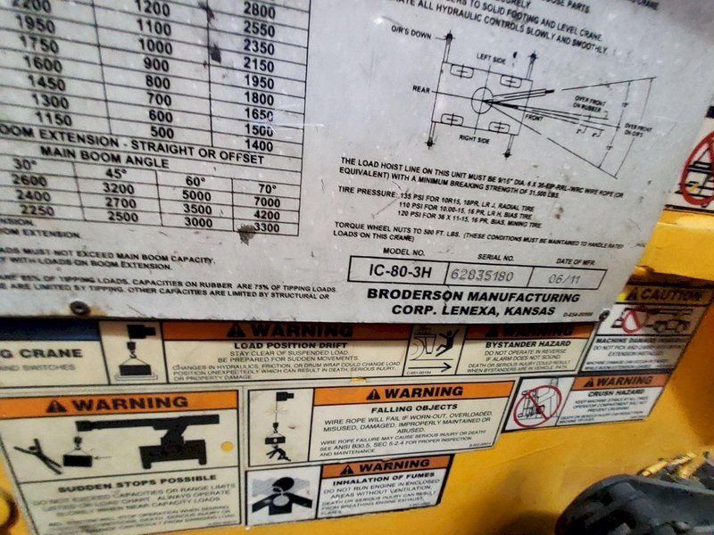 BRODERSON IC-80-3H BOOM LIFT