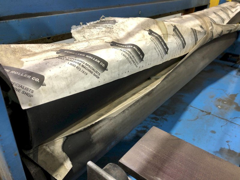 48" ASC PRECUT FRONT END COIL SHEAR &amp; FEEDER ROLLS: STOCK #17064