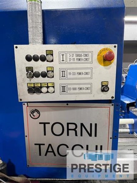 Tacchi HD/3 90L 600 x 10000 48" x 393" CNC Lathe w/ Milling &amp; Y-Axis