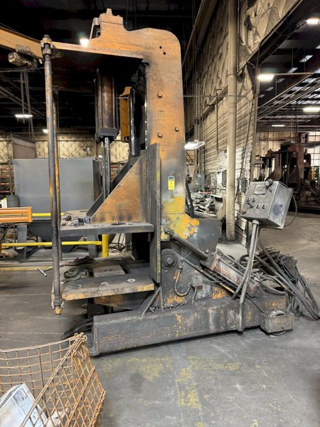 Hall model 3Hsx molding machine 36x46 front platen, 32&quot; x 46&quot; rear platen, front ejection, controls and tie bars, casting catcher, no hydraulics