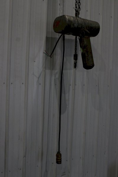1 TON C &amp; M ELECTRIC HOIST: STOCK #63160