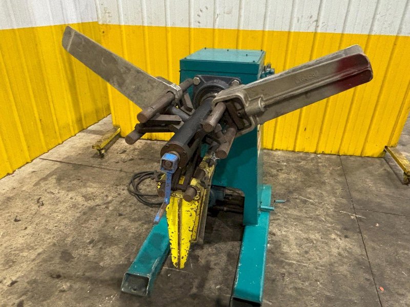 4,000 LB X 16&quot; DURANT MODEL #MD-401-M MOTORIZED UNCOILER COIL REEL: YOBRO #24500