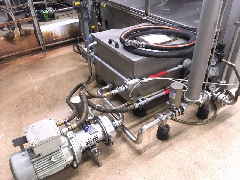 Krones 45 Valve Variojet Rotary Ionized Air Rinser, 1999