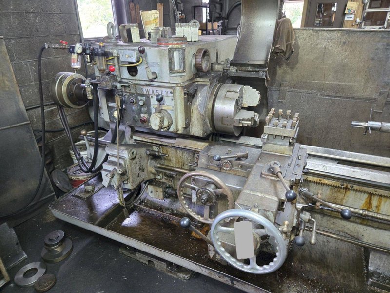 WARNER &amp; SWASEY 1A MODEL M-3400 TURRET LATHE. STOCK # 0992825.