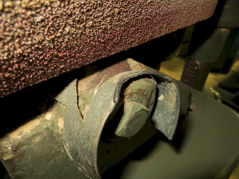 OAKLEY EDGE SANDER MODEL H5, 8&quot; X 164&quot; BELT