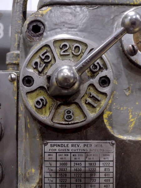 4&#039; X 11&quot; CARLTON MODEL #1A RADIAL ARM DRILL PRESS: STOCK #18320