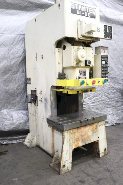 80 TON STAMTEC GAP FRAME PRESS: STOCK 72887