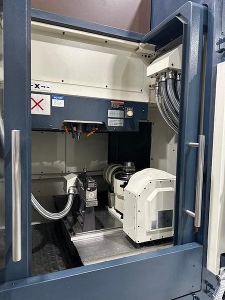 YASDA YMC 430 Ver. II 5-Axis CNC Vertical Machining Center, 40K RPM, Trunnion Table, 32 ATC, HSK-E32, Fanuc 31i-B5, Hard Milling, LOW HOURS, Year: 2017