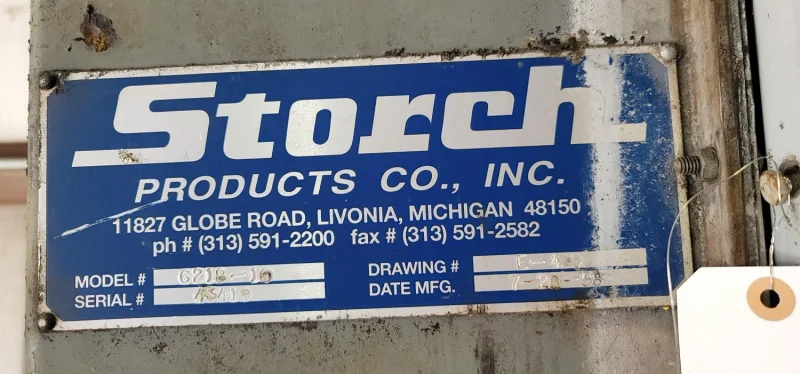 Storch 6218-10 Magnetic Parts Conveyor