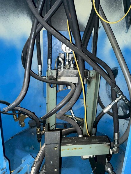 8,000 LB X 36" CWP MODEL #4.5RD-36 DOUBLE END PULL OFF COIL REEL UNCOILER : YOBRO #25028