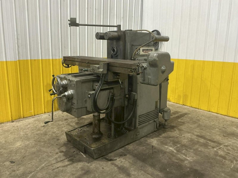 #3 KEARNEY &amp; TRECKER MODEL #310 S-15 HORIZONTAL MILL K&amp;T MILWAUKEE : YOBRO #25930
