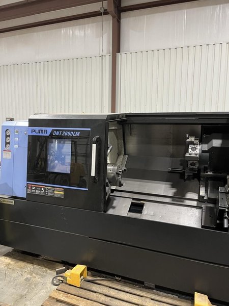 Doosan Puma DNT 2600LM CNC Lathe, 2023 – Z Axis Milling Head, Chip ...