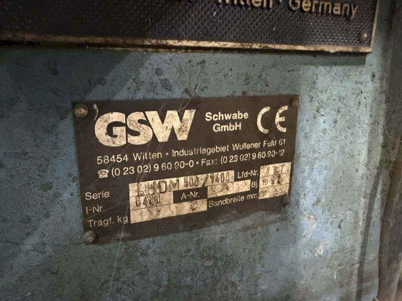 1,100 LB X 14" W GSW PULL OFF DOUBLE END COIL REEL UNCOILER: YOBRO #24860