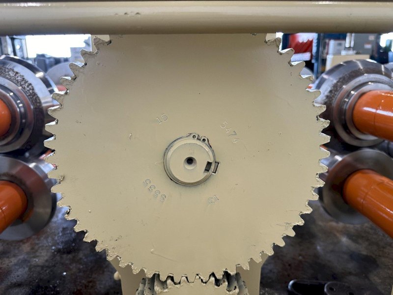 10 STAND X 3.5&quot; ARBOR X 42&quot; BRADBURY STANDING SEAM 360 &amp; STANDING SEAM RAFTED ROLLFORMER. STOCK # 0733822