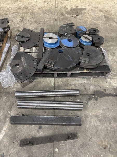 2&quot; WALLACE MODEL #1002 PROGRAMMABLE HYDRAULIC PIPE &amp; TUBE BENDER: STOCK #23183