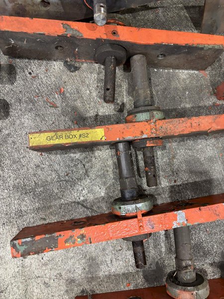 2.5&quot; DAHLSTROM ROLLFORMER PARTS, SHAFT ARBORS, GEARS, SIDE PASSES &amp; MORE: STOCK #22621