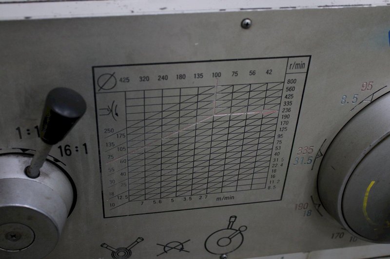 24-3/4&quot; X 118&quot; SHENYANG GAP BED ENGINE LATHE LOT #74025