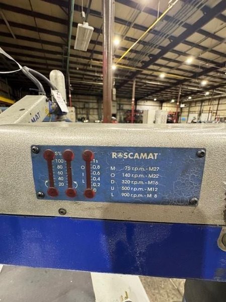 1 - PREOWNED 2010 ROSCAMAT ELECTRIC TAPPING HEAD, MODEL #: 6000, S/N: 002