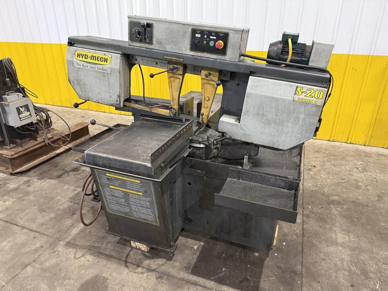13" X 20" HYD-MECH MODEL #S20 SWIVEL MITRE HORIZONTAL BANDSAW: YOBRO #25184