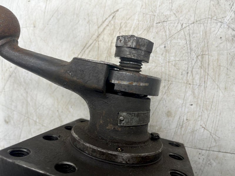 4 WAY TURRET INDEXING METAL LATHE TOOL POST HOLDER STOCK #16348