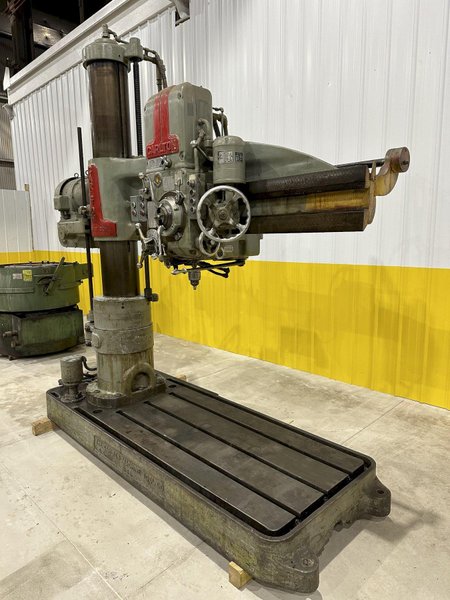 5&#039; x 11&quot; CARLTON RADIAL DRILL: STOCK #20058