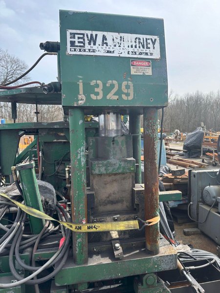 150 TON WHITNEY MODEL #765 HYDRAULIC SHEAR FOR ANGLE, FLATS, AND CHANNEL: STOCK #20760