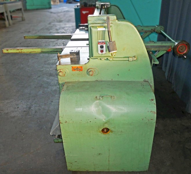 Peck, Stow, &amp; Wilcox (Pexto) 4&#039; x 12 Gauge Power Squaring Shear, 12-U-4H